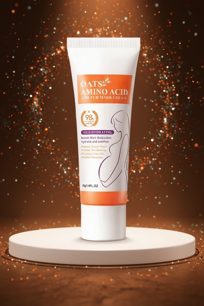 Stretch Mark Removal Cream – Scar Fading Lotion for Pregnancy, Weight Loss & Skin Repair